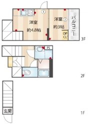 ミハス三軒茶屋Ⅳの物件間取画像